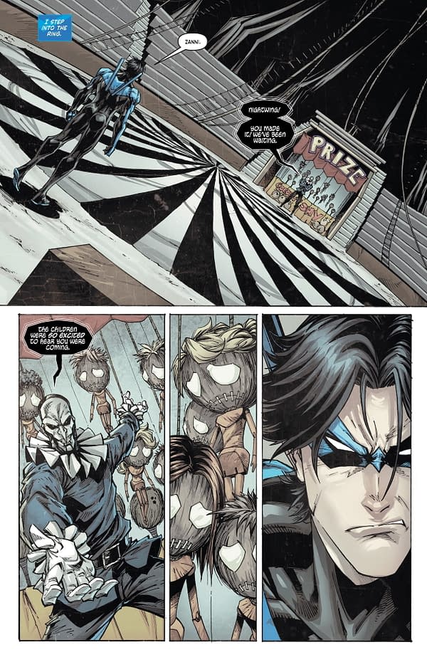 Interior preview page from Nightwing #134