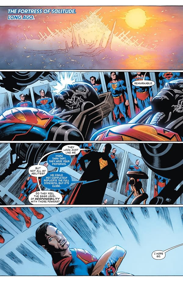 Interior preview page from Superman #34