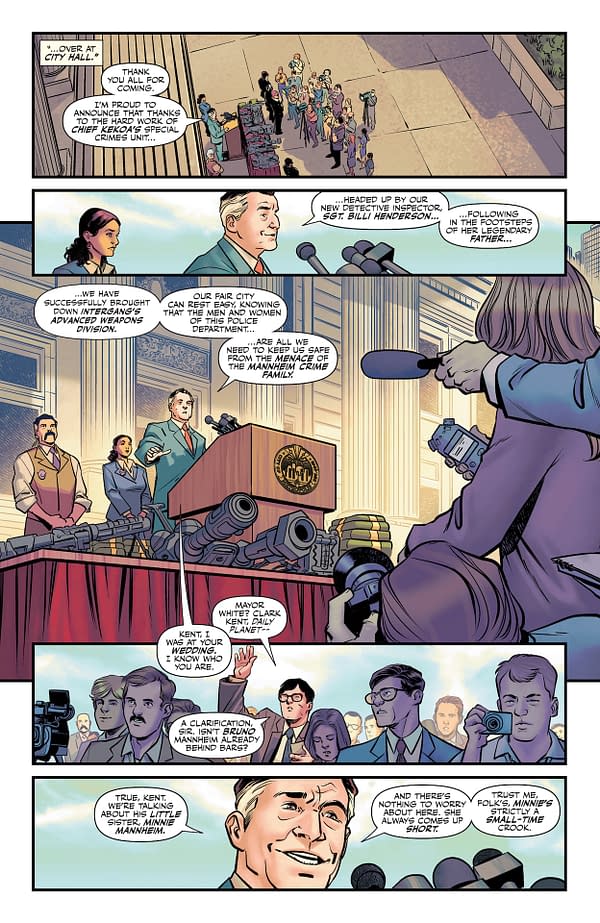 Interior preview page from Superman Unlimited #9