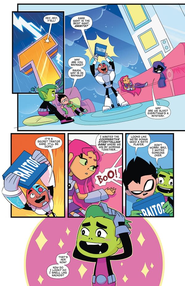 Interior preview page from Teen Titans Go #11