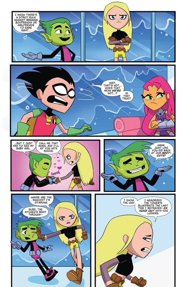 Interior preview page from Teen Titans Go #11