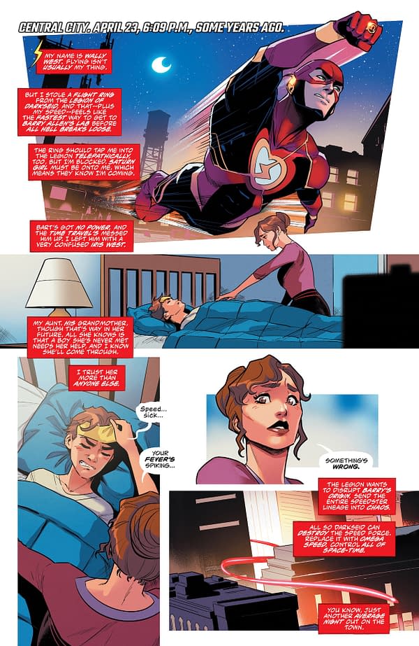 Interior preview page from Flash #29