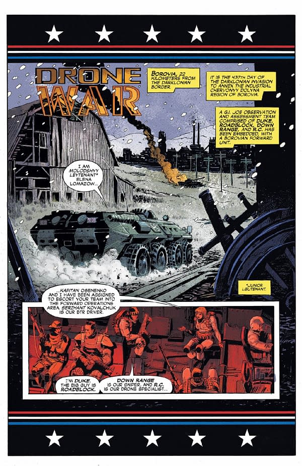 Two New Joes, Downrange and R.C. First Appearances in G.I. JOE #325