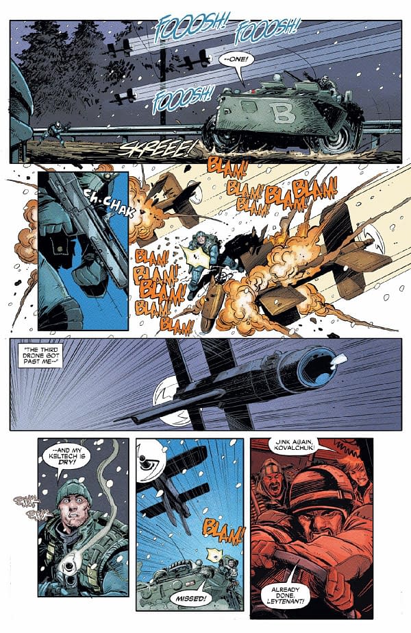 Two New Joes, Downrange and R.C. First Appearances in G.I. JOE #325