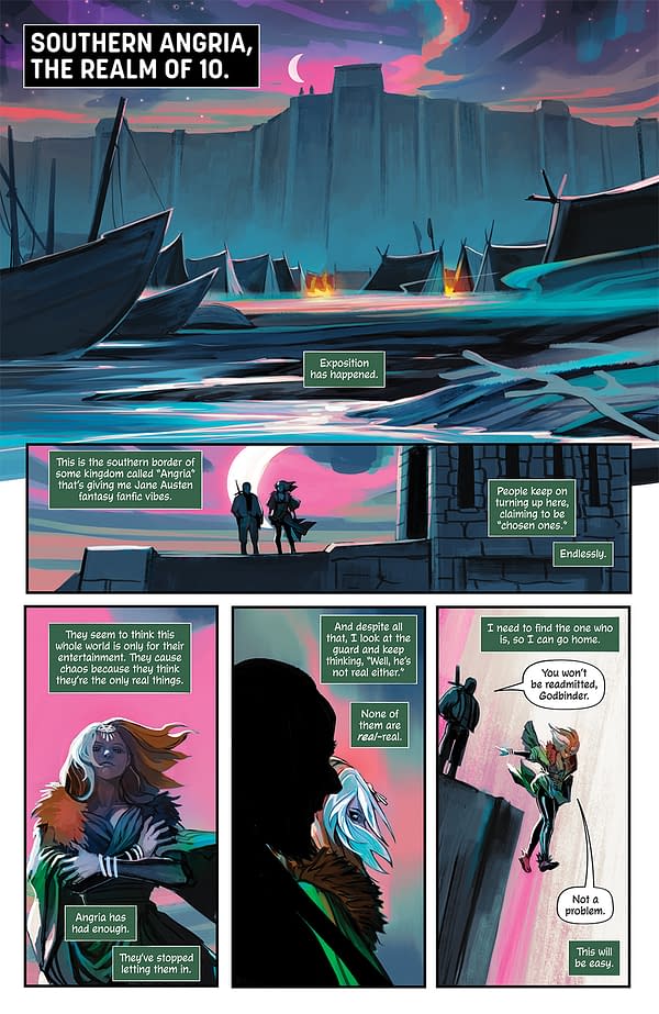 Interior preview page from Die: Loaded #4