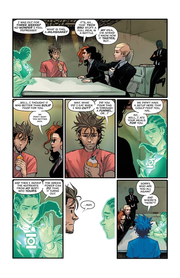Interior preview page from Absolute Green Lantern #11