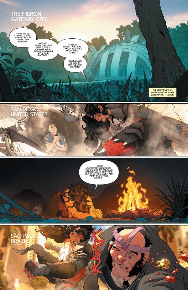 Interior preview page from Absolute Wonder Woman 2026 Annual #1