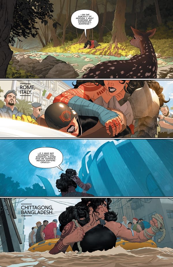 Interior preview page from Absolute Wonder Woman 2026 Annual #1