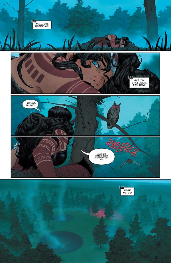 Interior preview page from Absolute Wonder Woman 2026 Annual #1