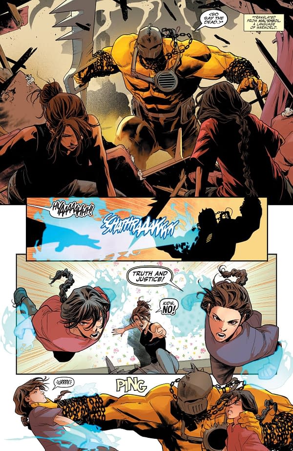 Interior preview page from Adventures of Superman: Book of El #6