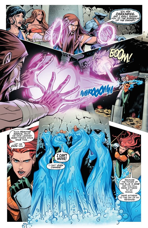 Interior preview page from Aquaman #14