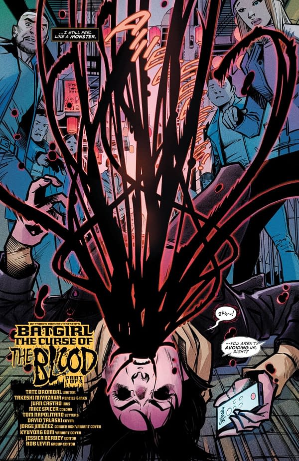 Interior preview page from Batgirl #17