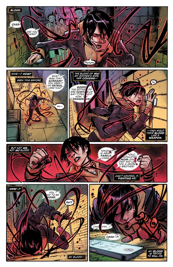 Interior preview page from Batgirl #17