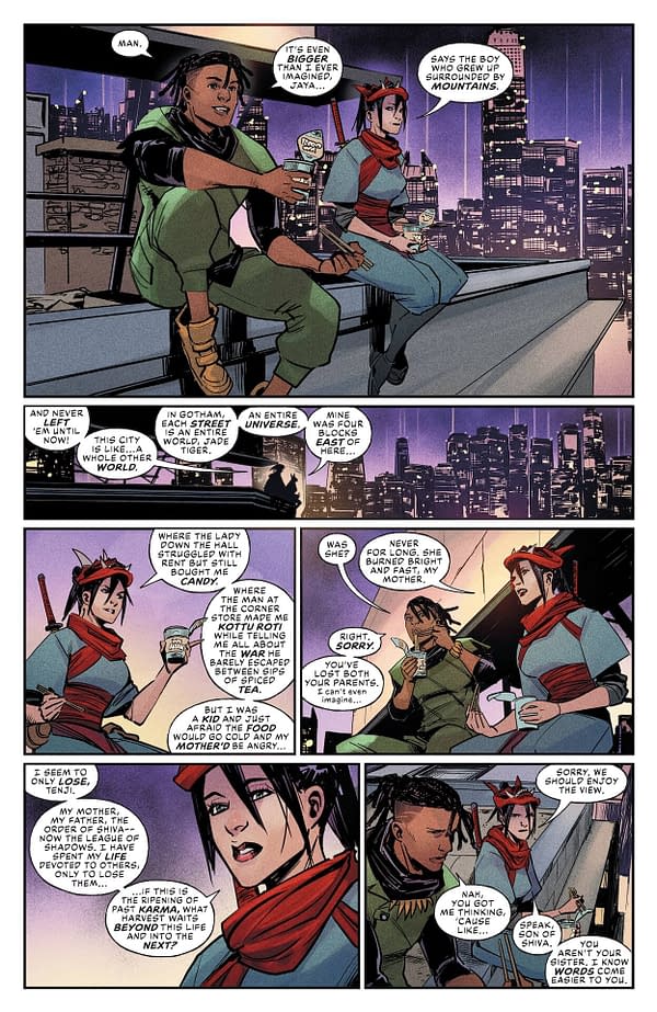 Interior preview page from Batgirl #17