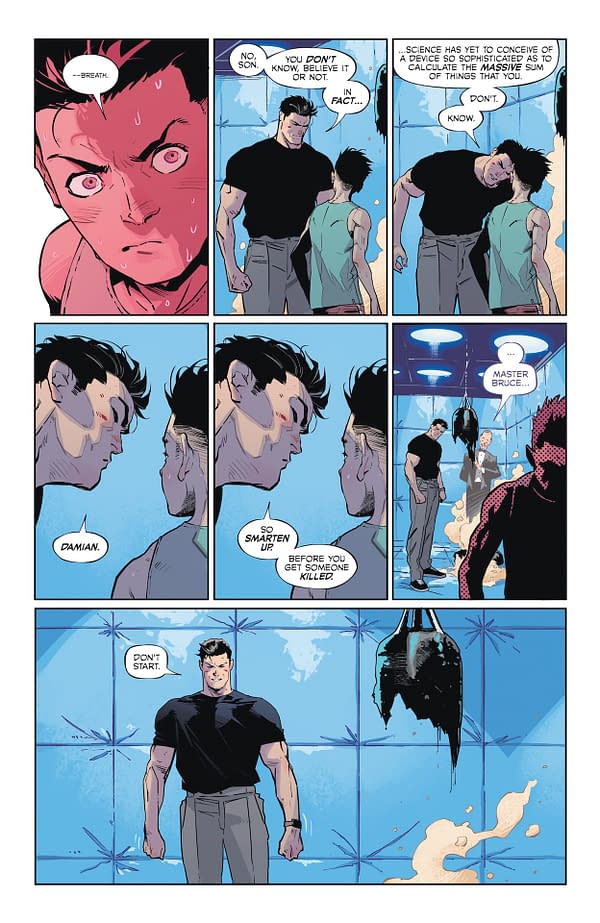 Interior preview page from Batman #6