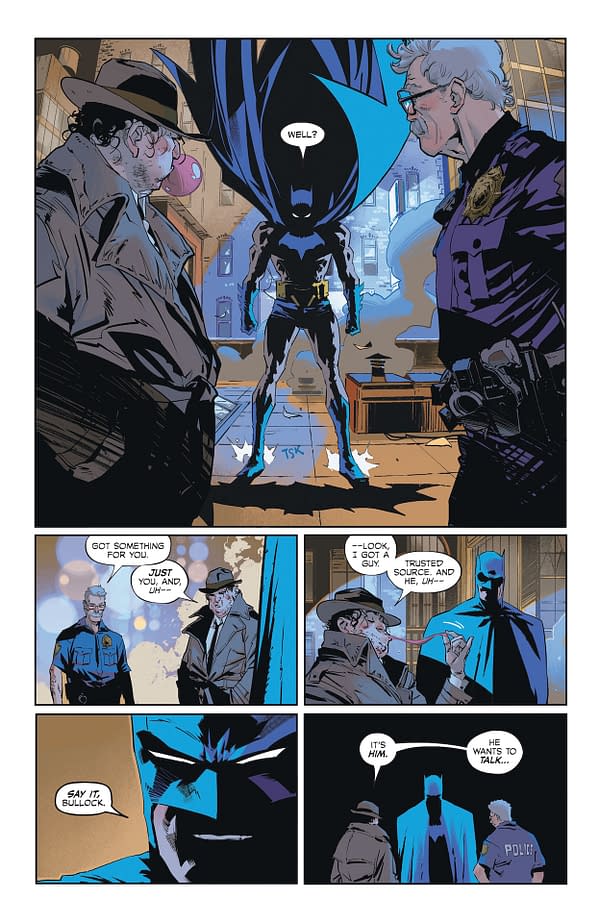 Interior preview page from Batman #7