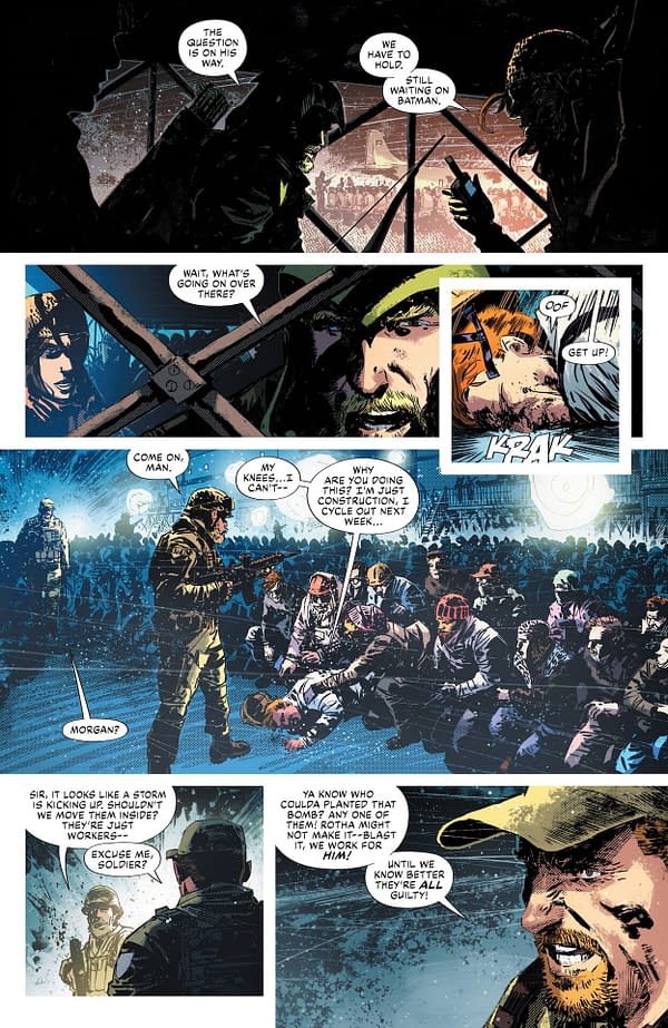 Interior preview page from Batman/Green Arrow/The Question: Arcadia #3