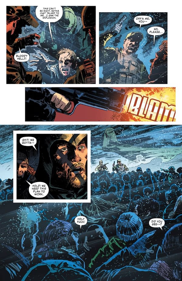 Interior preview page from Batman/Green Arrow/The Question: Arcadia #3