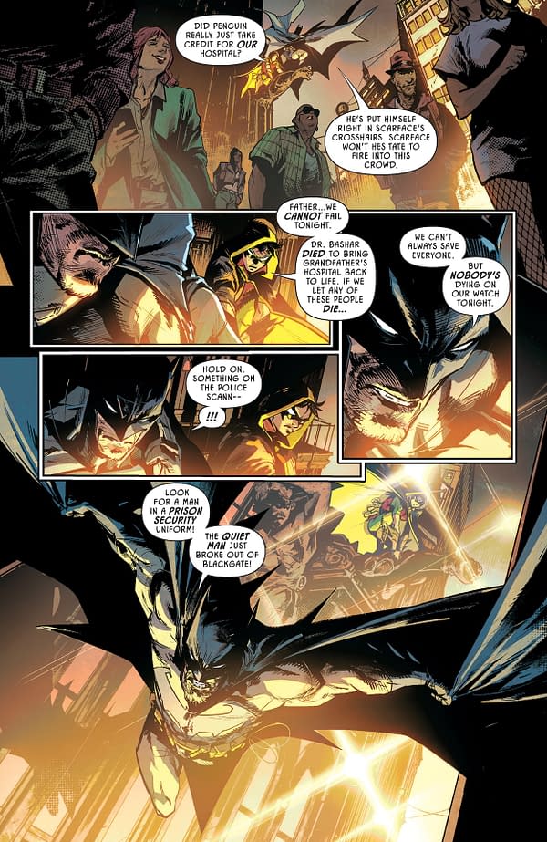 Interior preview page from Batman and Robin #30