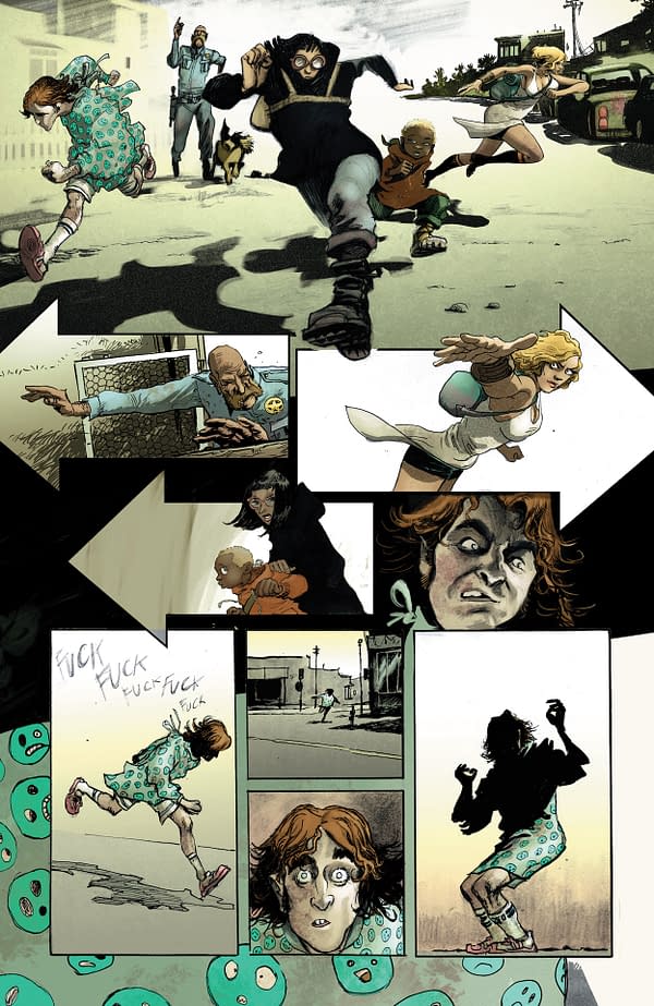 Interior preview page from Bleeding Hearts #1