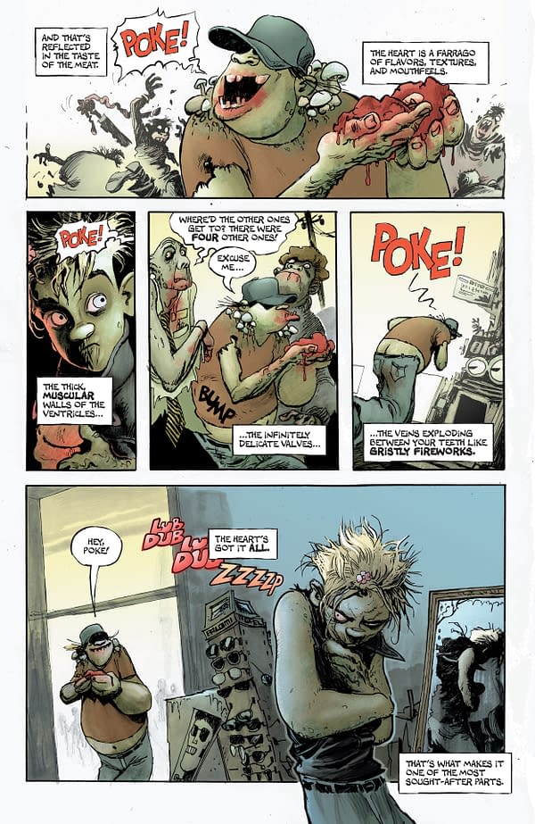 Interior preview page from Bleeding Hearts #1