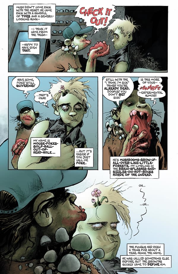 Interior preview page from Bleeding Hearts #1