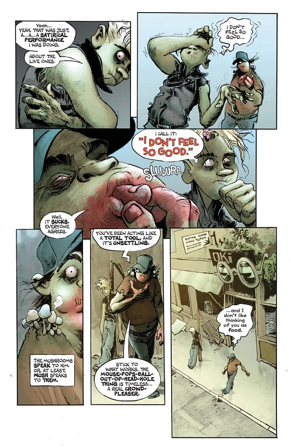 Interior preview page from Bleeding Hearts #1