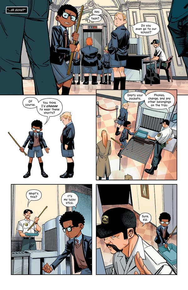 Interior preview page from CORT: Children of the Round Table #6