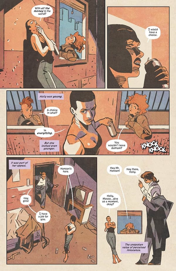 Interior preview page from Catwoman #84