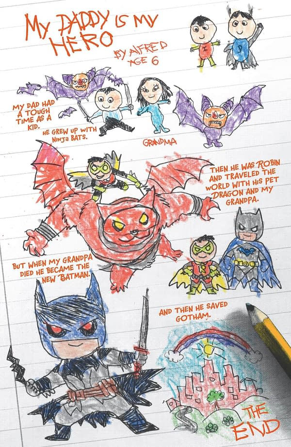 Interior preview page from DC KO: Knightfight #4