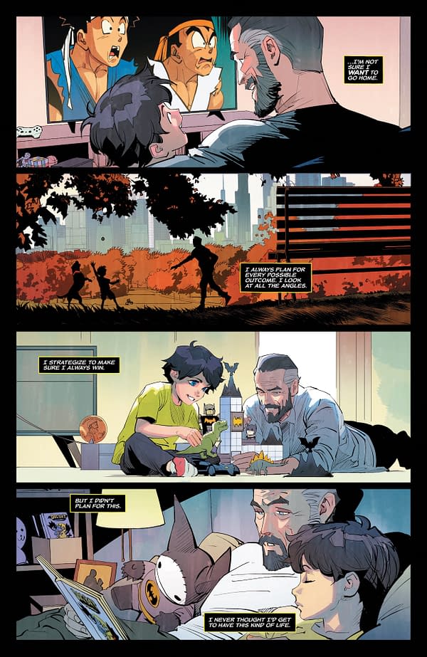 Interior preview page from DC KO: Knightfight #4