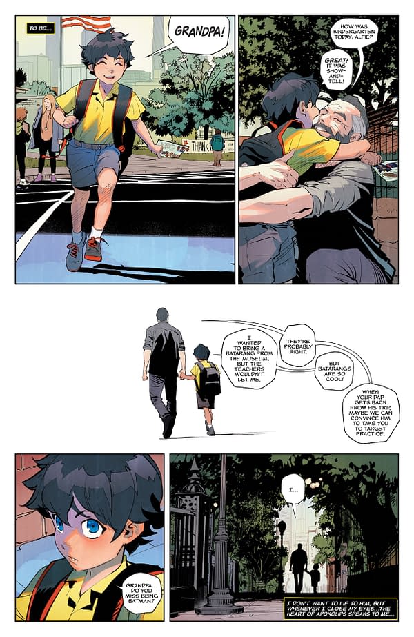 Interior preview page from DC KO: Knightfight #4