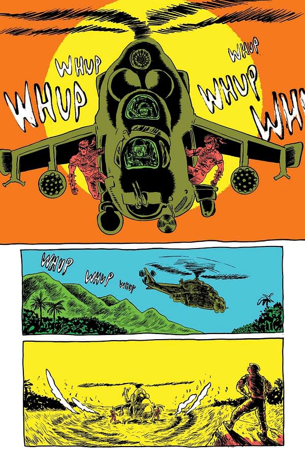 Interior preview page from Death Fight Forever #1