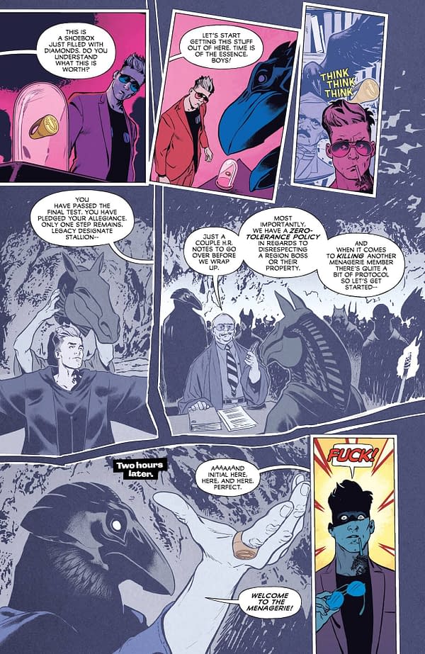 Interior preview page from End of Life #1