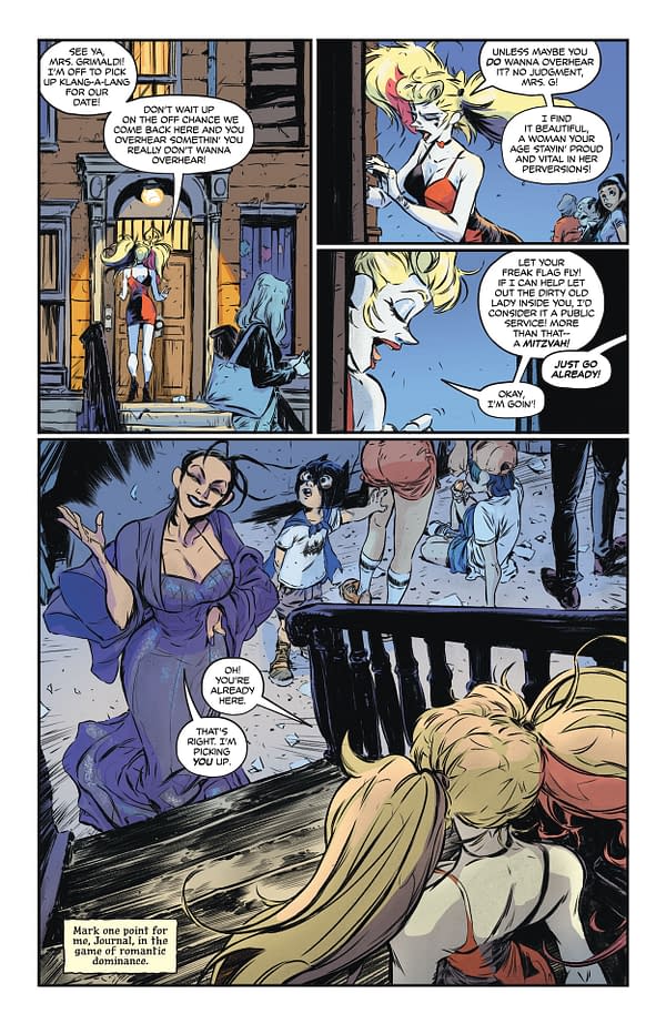 Interior preview page from Harley Quinn #59