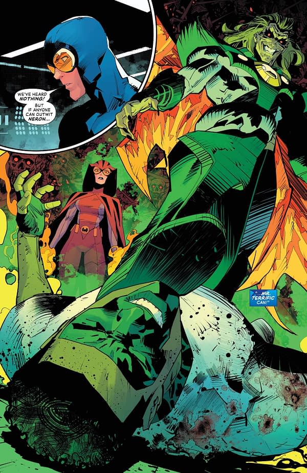 Interior preview page from Justice League Unlimited #16