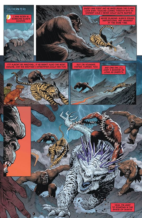 Interior preview page from Justice League vs Godzilla vs Kong 2 #7