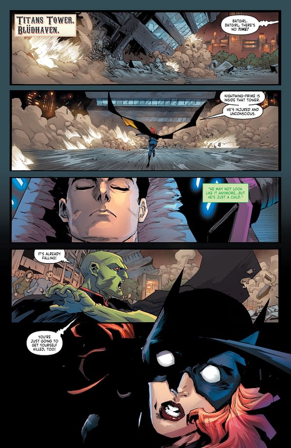 Interior preview page from Nightwing #135