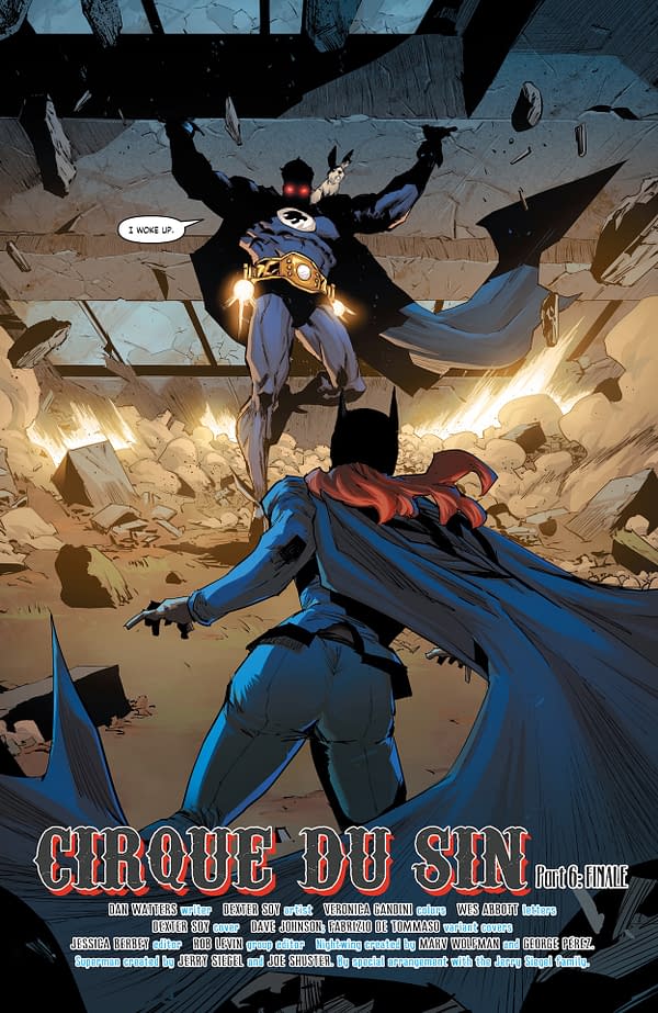 Interior preview page from Nightwing #135