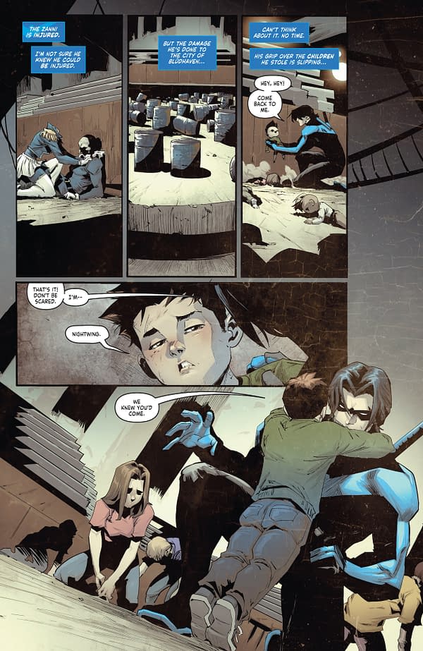 Interior preview page from Nightwing #135