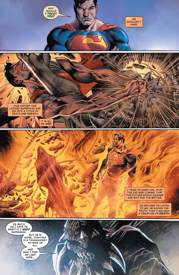 Interior preview page from Superman #35