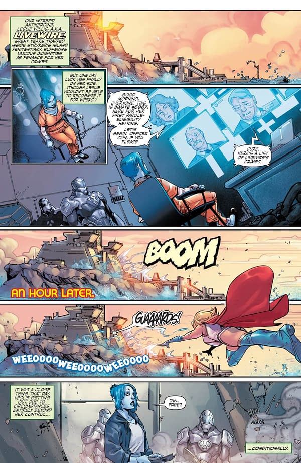 Interior preview page from Superman: Chains of Love Special #1