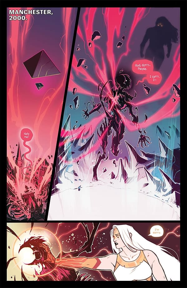 Interior preview page from Power Fantasy #16