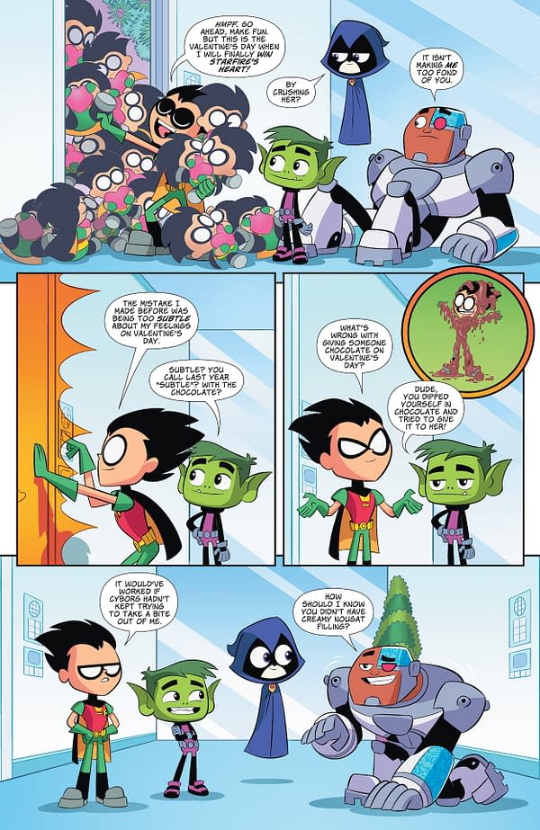 Interior preview page from Teen Titans Go #12