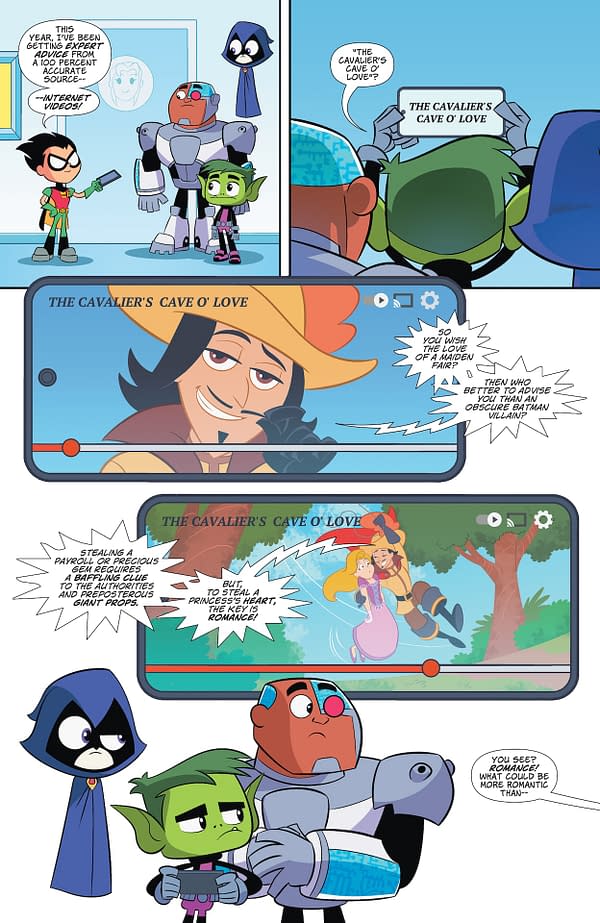 Interior preview page from Teen Titans Go #12