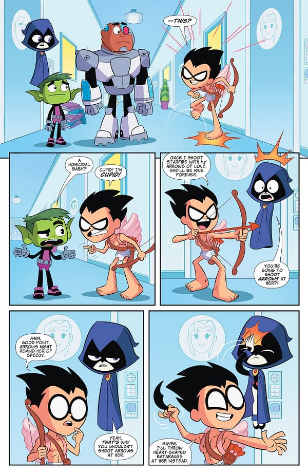 Interior preview page from Teen Titans Go #12