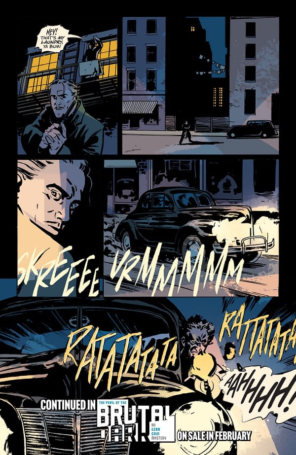 Interior preview page from The Peril of the Brutal Dark: An Ezra Cain Mystery #1