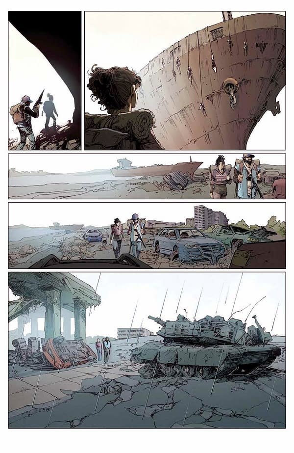Interior preview page from White Sky #1