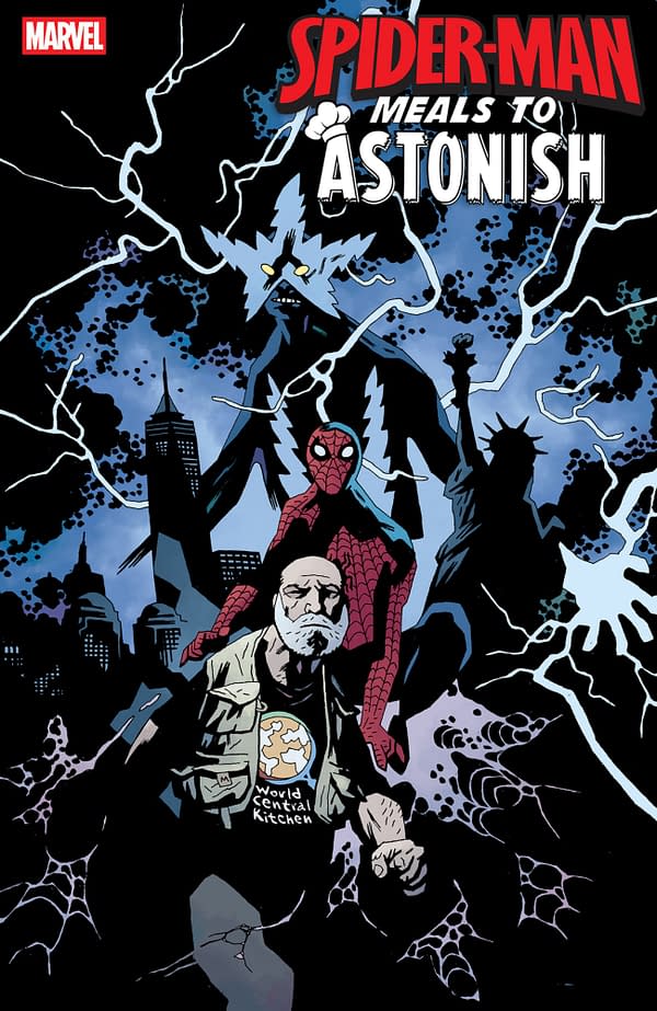 Cover image for SPIDER-MAN: MEALS TO ASTONISH #1 MIKE MIGNOLA COVER