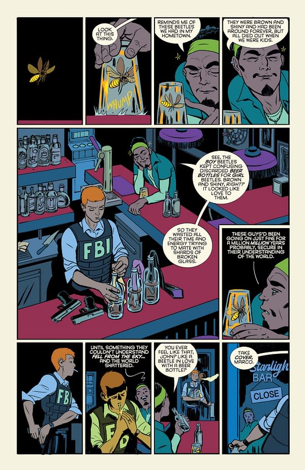 Interior preview page from Absolute Martian Manhunter #10